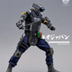 Image for article titled Artist's Cyberpunk Project Gets Turned Into An Action Figure